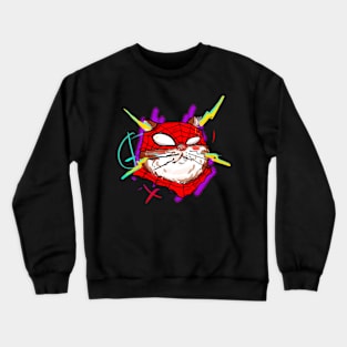 spider cat Crewneck Sweatshirt